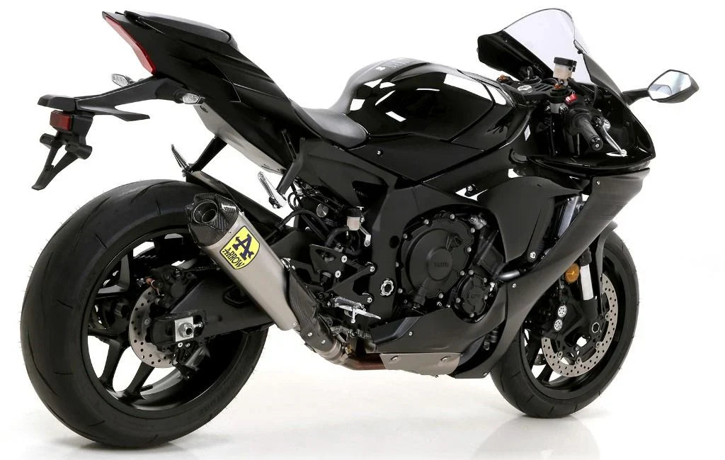 71211ckz Arrow Competition EVO-2 Full Titanium Exhaust - 2015-2025 Yamaha YZF-R1 R1S R1M