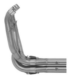 71443MI Arrow GSR 750 11-16/GSX-S 750 17-25 Colectores de acero inoxidable 4:2 para tubos intermedios Arrow