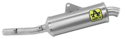Escape de aluminio Arrow Yamaha Tenere 700 2019-2024 homologado para Indy Race con tubo de conexión soldado 72628ao