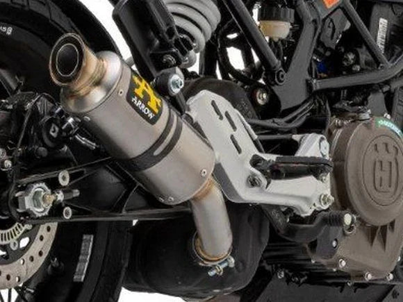 Escape Arrow Husqvarna Svartpilen 401 '20 de titanio homologado GP2 con tubo de conexión soldado 72631GP