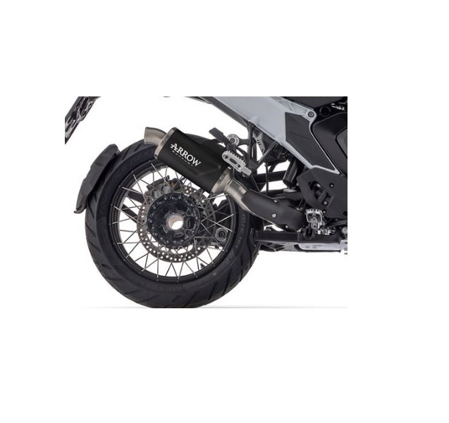 Escape deslizante Arrow Indy Race Evo 72651A0N para BMW R1300GS 2024 de aluminio "oscuro"