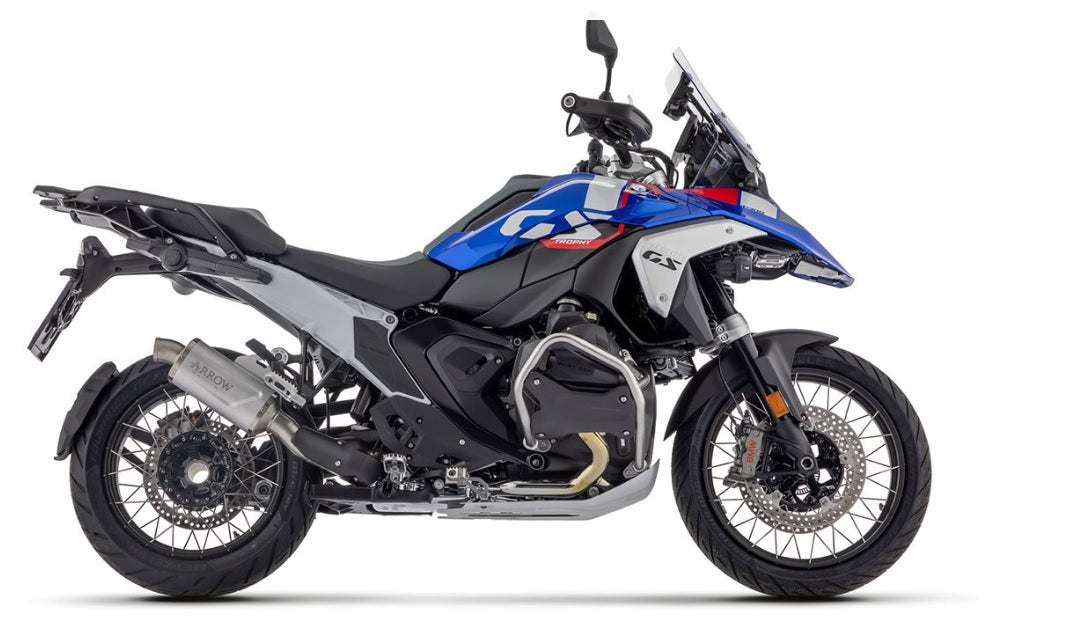 Escape deslizante de titanio Arrow Indy Race Evo para BMW R1300GS 2024-2025 (72651PK)