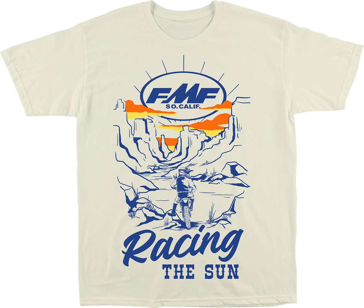 Camiseta FMF Outsider - Crema - Talla mediana FA22118908CRMM 3030-22437