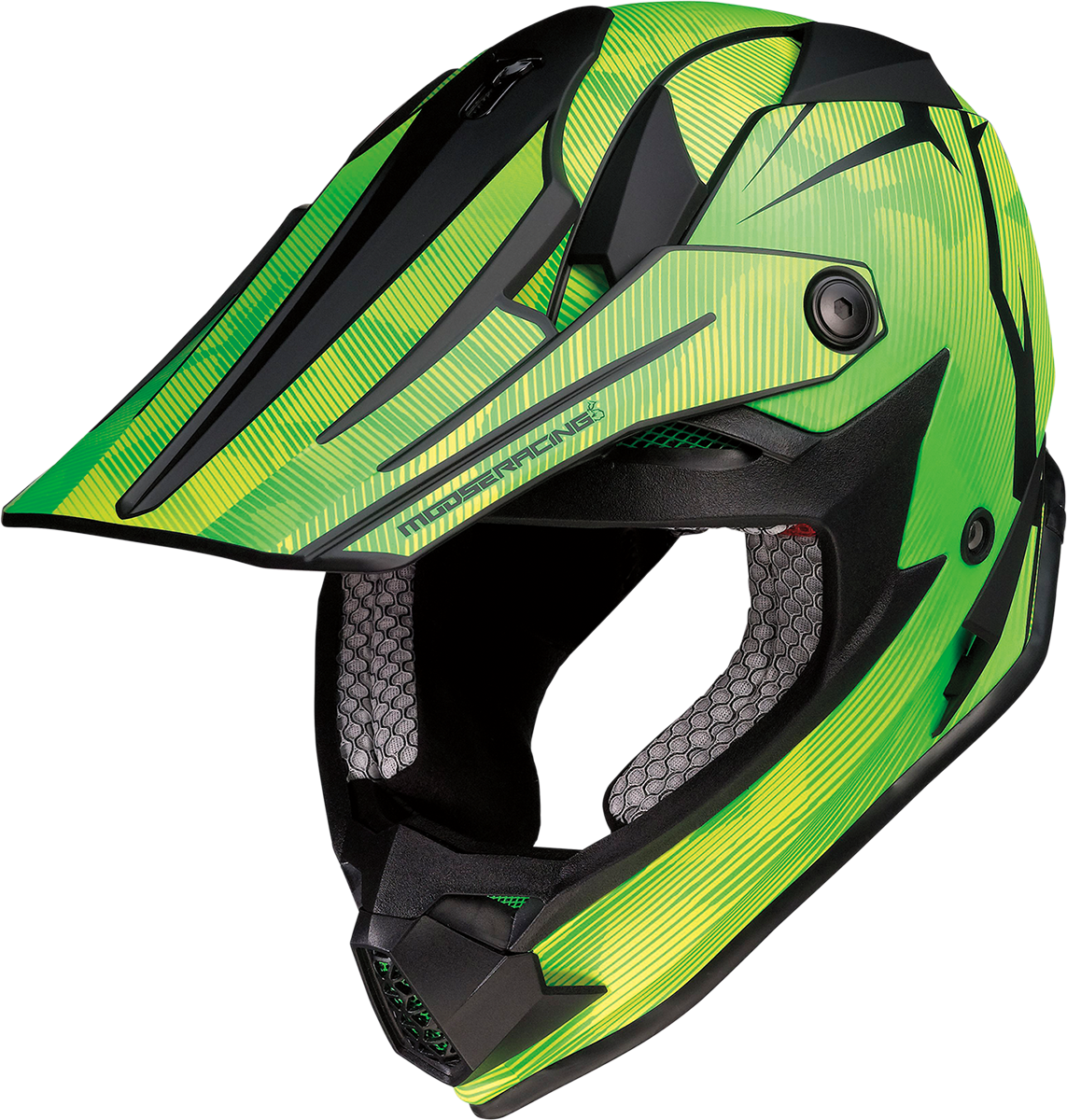 Casco MOOSE RACING FI para jóvenes - Camuflaje Agroid - MIPS® - Amarillo/Verde - Pequeño 0111-1523
