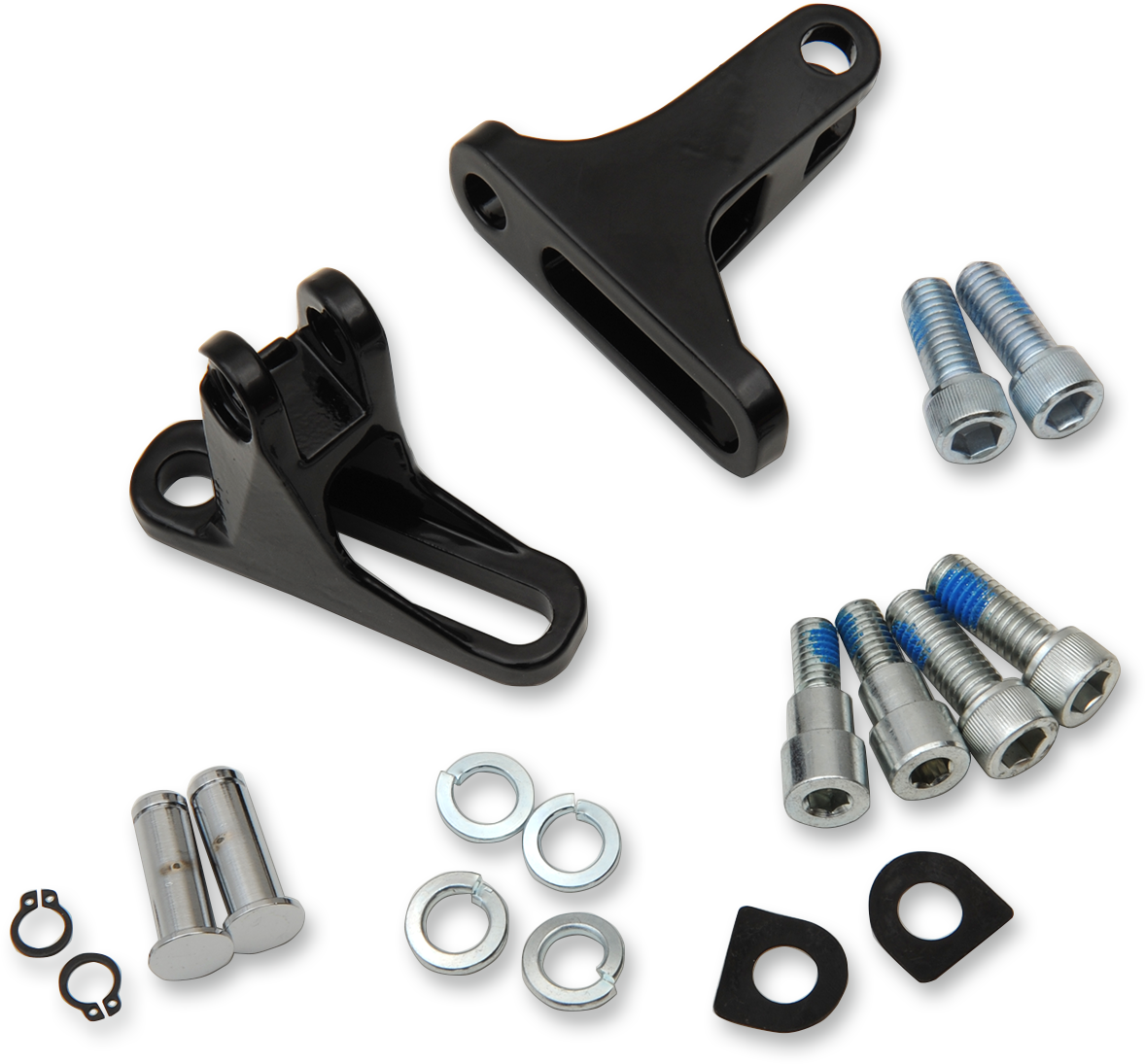Soporte para estriberas de pasajero DRAG SPECIALTIES - Negro N/F FXDRS MODELOS 77825B