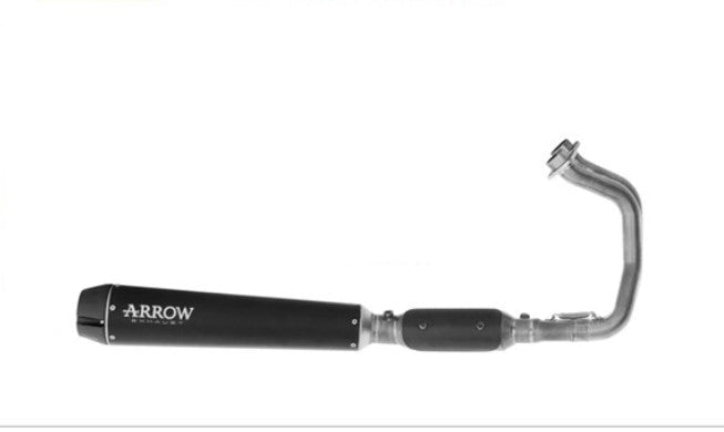 74516RB Arrow Kawasaki Vulcan S 650 2025 Full system Rebel silencer with carbon end cap