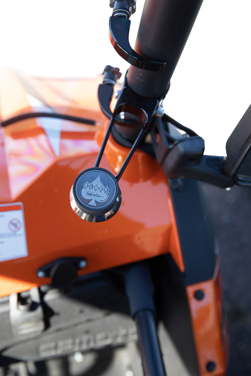 Soporte KLOCK WERKS para teléfono, jaula antivuelco, desplazamiento de 1-5/8" KWD-05-0530