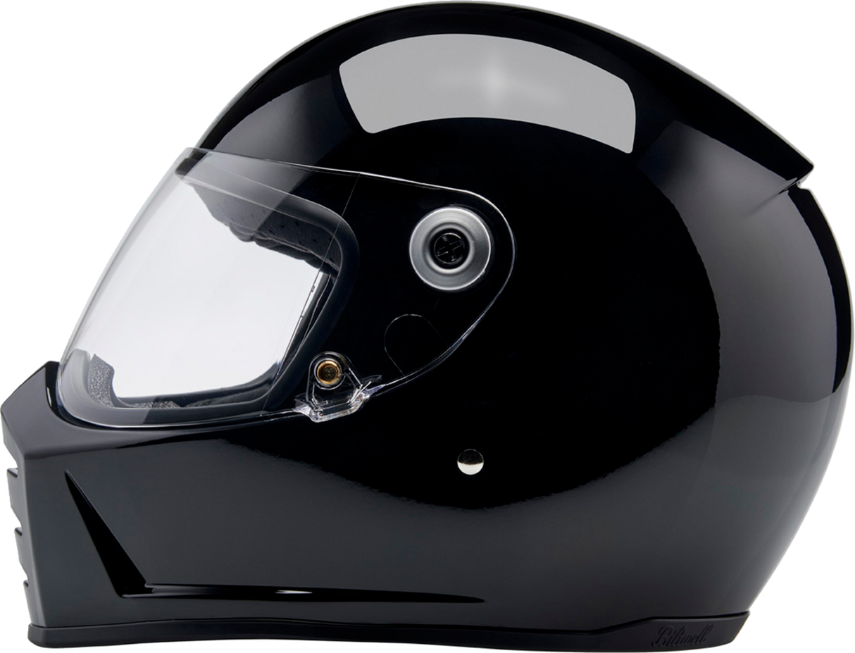 Casco BILTWELL Lane Splitter - Negro brillante - Mediano 1004-101-503