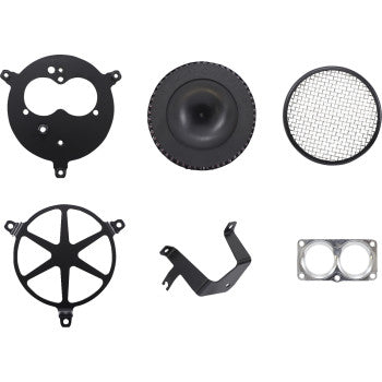 COBRA Air Cleaner Kit - Black Black Vulcan VN900 06-0467-04B-SB