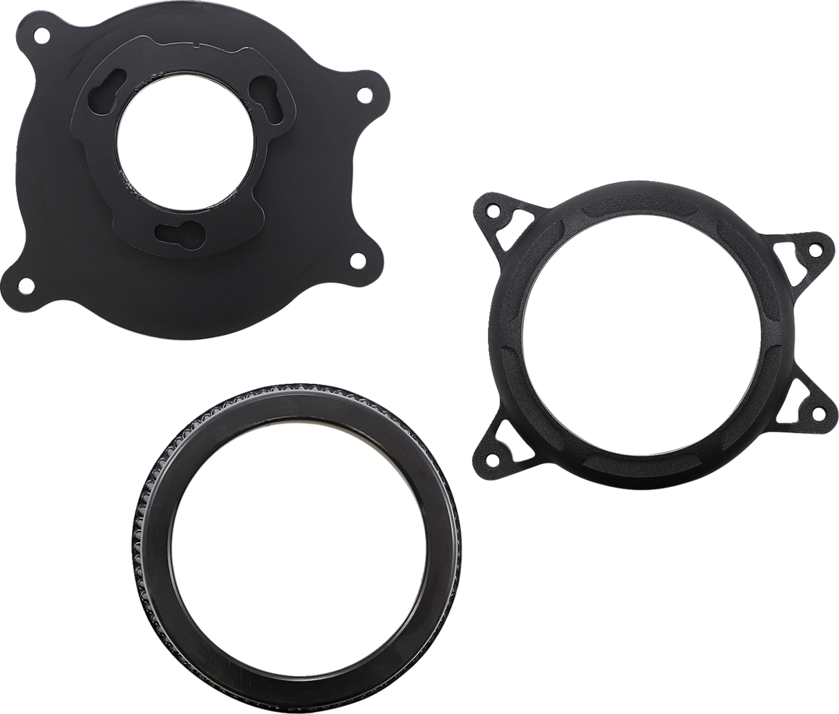 Filtro de aire VANCE & HINES VO2 Insight - M8 - Negro arrugado Softail / Glide 2017-2024 41077