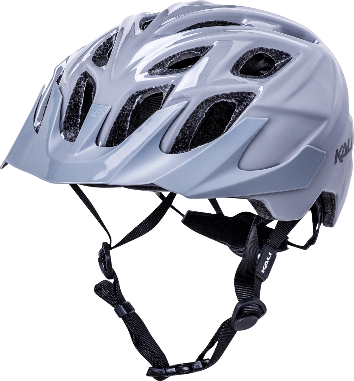 Casco de bicicleta KALI Chakra Solo - Gris brillante - L/XL 0221222127