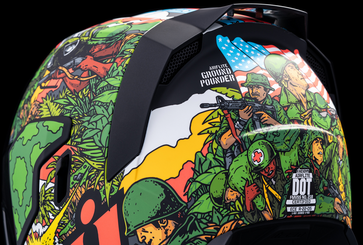 Casco ICON Airflite™ - GP23 - Verde - Grande 0101-15060