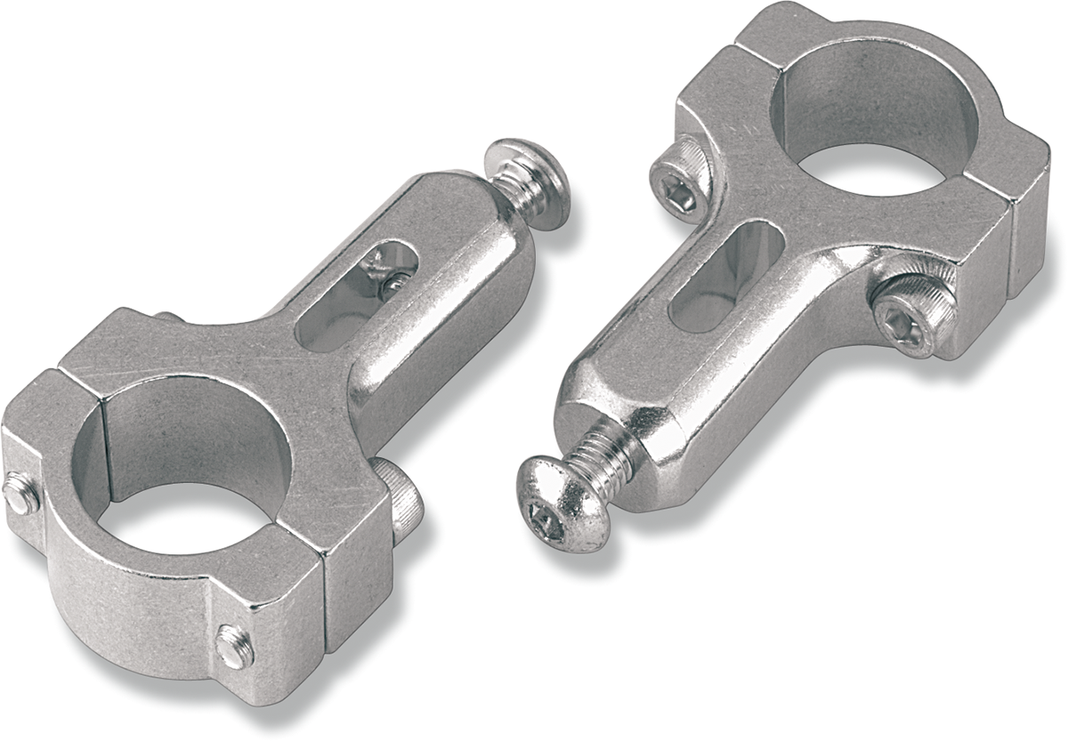 MOOSE RACING Soporte para guardamanos - 7/8" - Plateado 50-032S