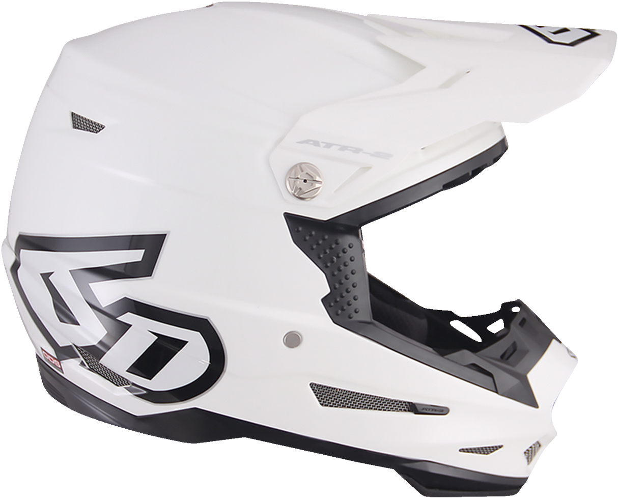 Casco de motocicleta 6D ATR-2 - Blanco brillante - Talla pequeña 12-0525
