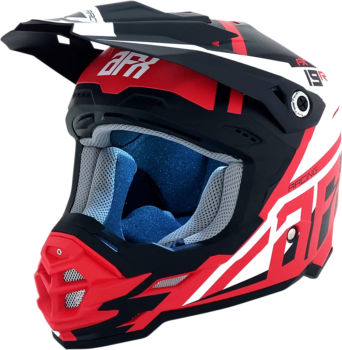 Casco de moto AFX FX-19R - Racing - Rojo mate - XL 0110-7066