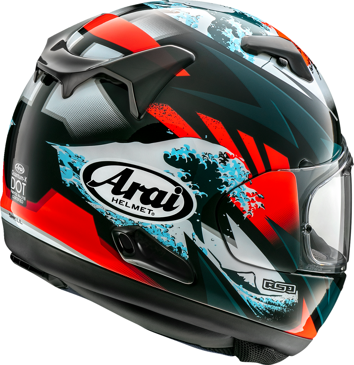Casco de motocicleta ARAI Quantum-X - Wave - Pequeño 0101-16005