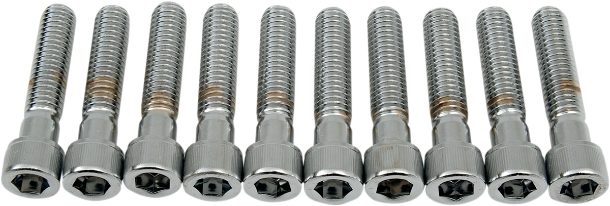 Pernos DRAG SPECIALTIES - Cabeza hueca - Moleteados - 3/8-16 x 1-3/4" MPB241