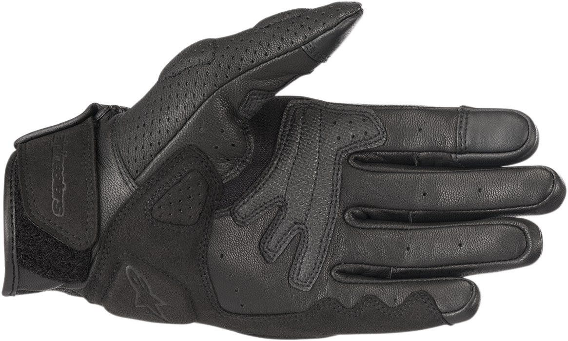 Guantes ALPINESTARS Mustang V2 - Negro - Pequeño 3566118-1100-S
