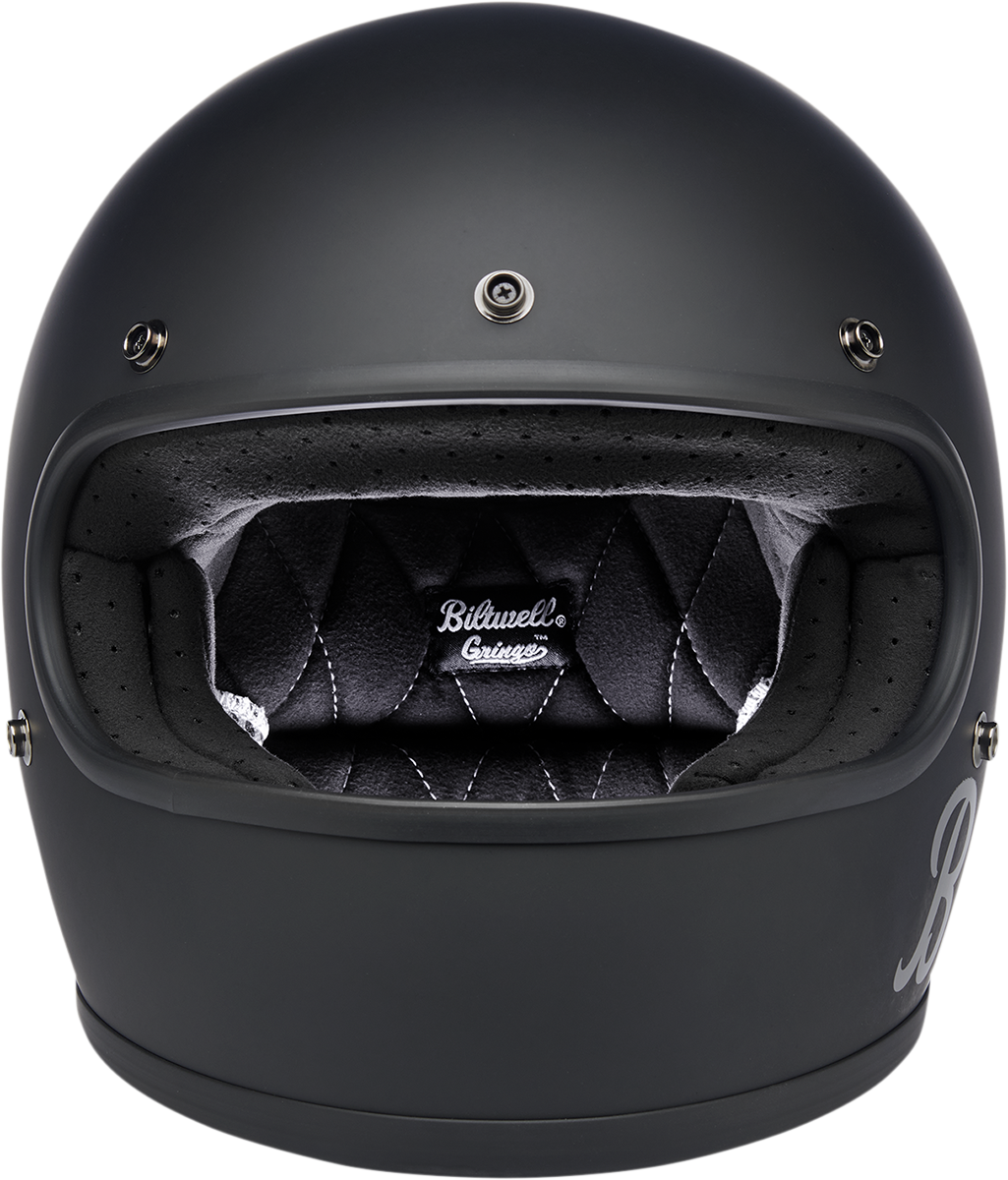 Casco BILTWELL Gringo - Negro mate de fábrica - XS 1002-638-101
