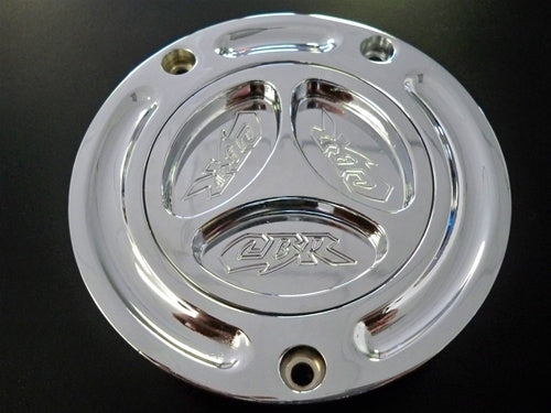 Honda CBR Engraved Gas Cap in Chrome