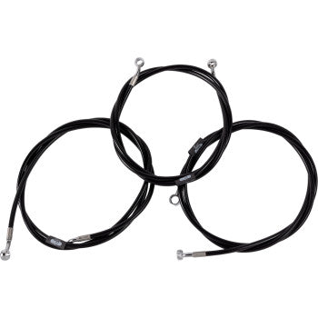 LA CHOPPERS Brake Line - 24"+ - '18-'20 FL Glide LA-8059B19B