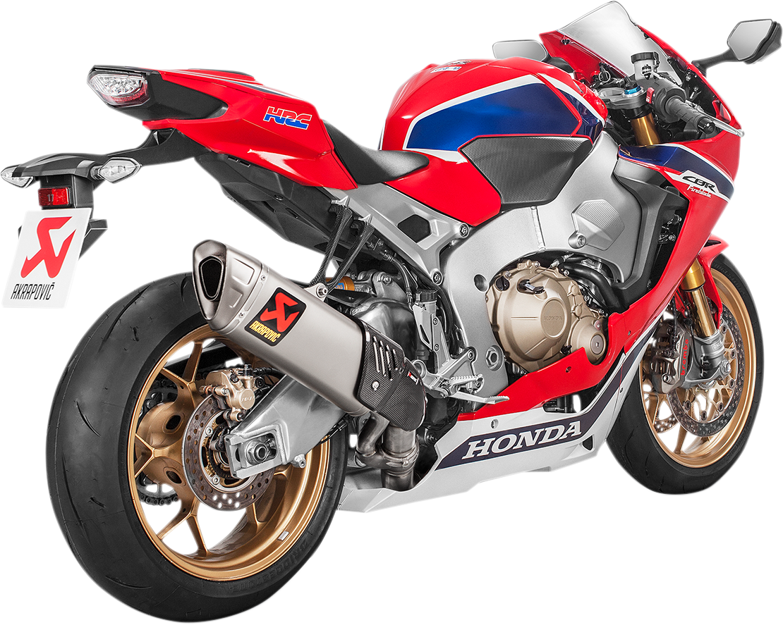 Silenciador de titanio AKRAPOVIC - CBR1000RR 2017-2019 S-H10SO17-HAPXLT/1 1811-3392
