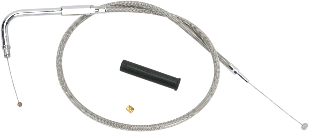 Cable del acelerador DRAG SPECIALTIES - 26-1/2" - Trenzado 5332600B