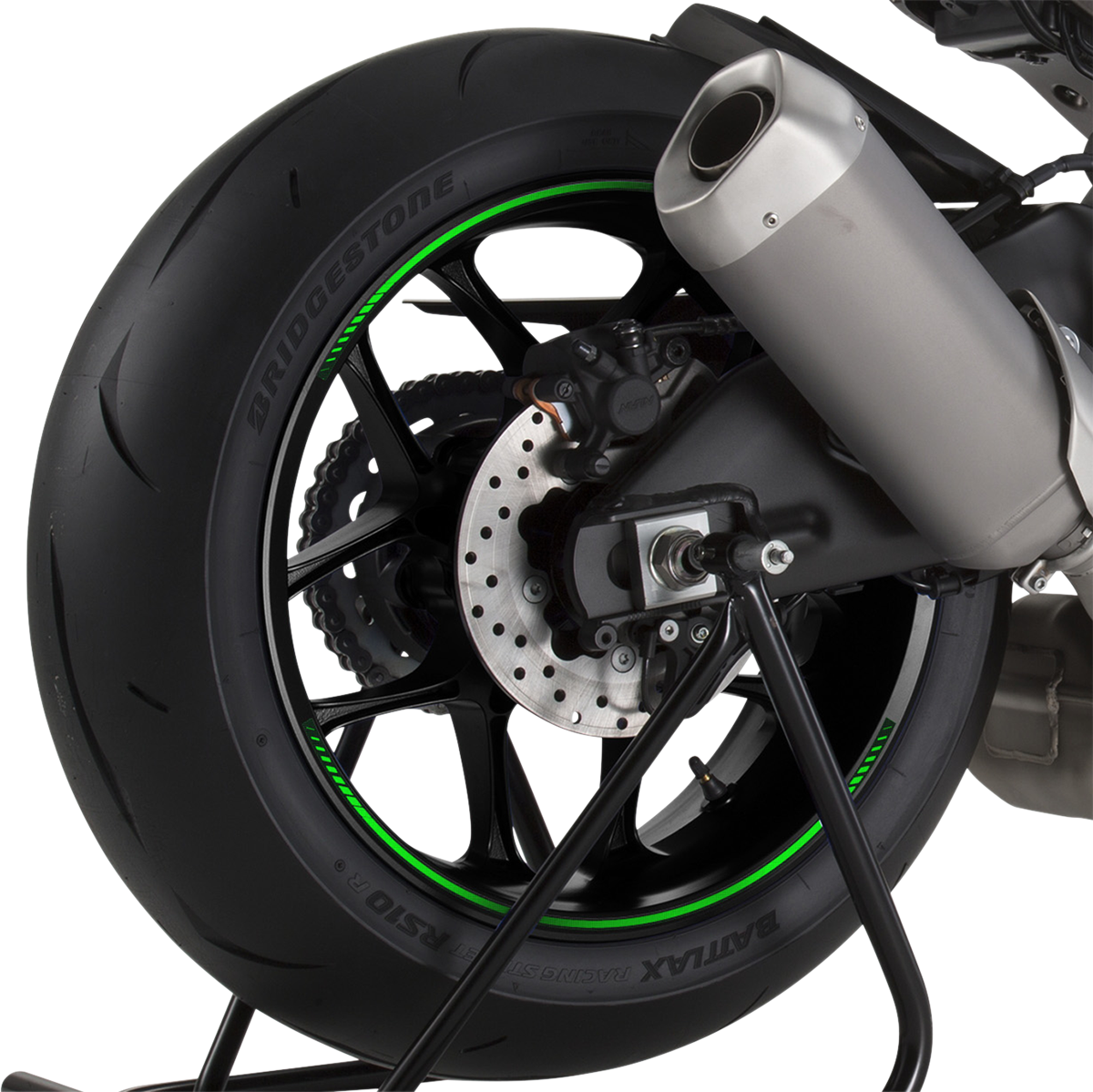 PUIG HI-TECH PARTS Fondo de llanta - Verde 8431V