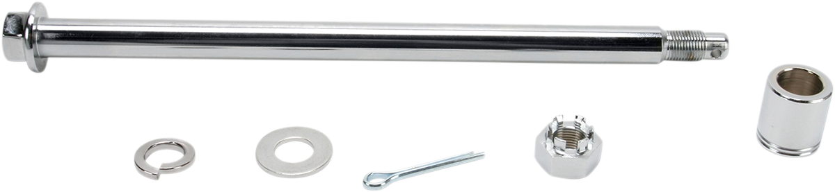 Kit de eje trasero DRAG SPECIALTIES cromado ST ACT 11.375" LONG 16-0302-BC520