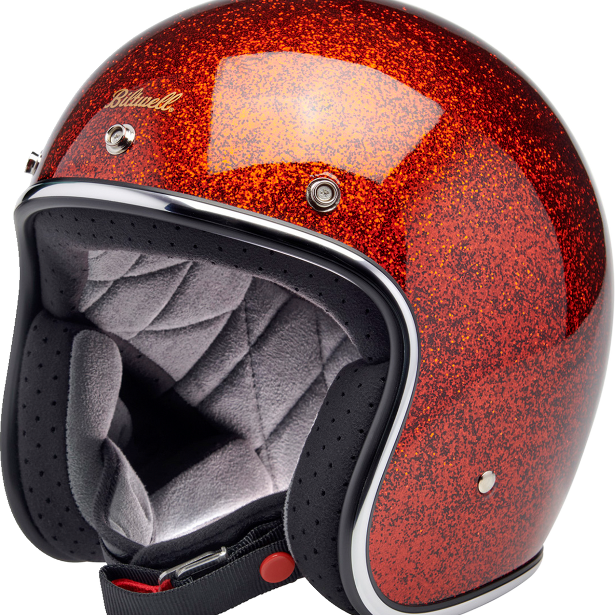 BILTWELL Bonanza Helmet - Rootbeer Megaflake - Large 1001-457-204
