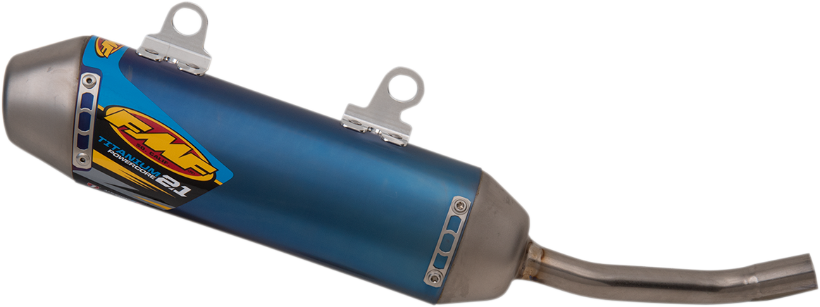 FMF Powercore 2.1 Muffler - Titanium KTM/ Husqvarna/Gas Gas 125 150 SX/TC/MC 2019-2022 025248 1821-1910