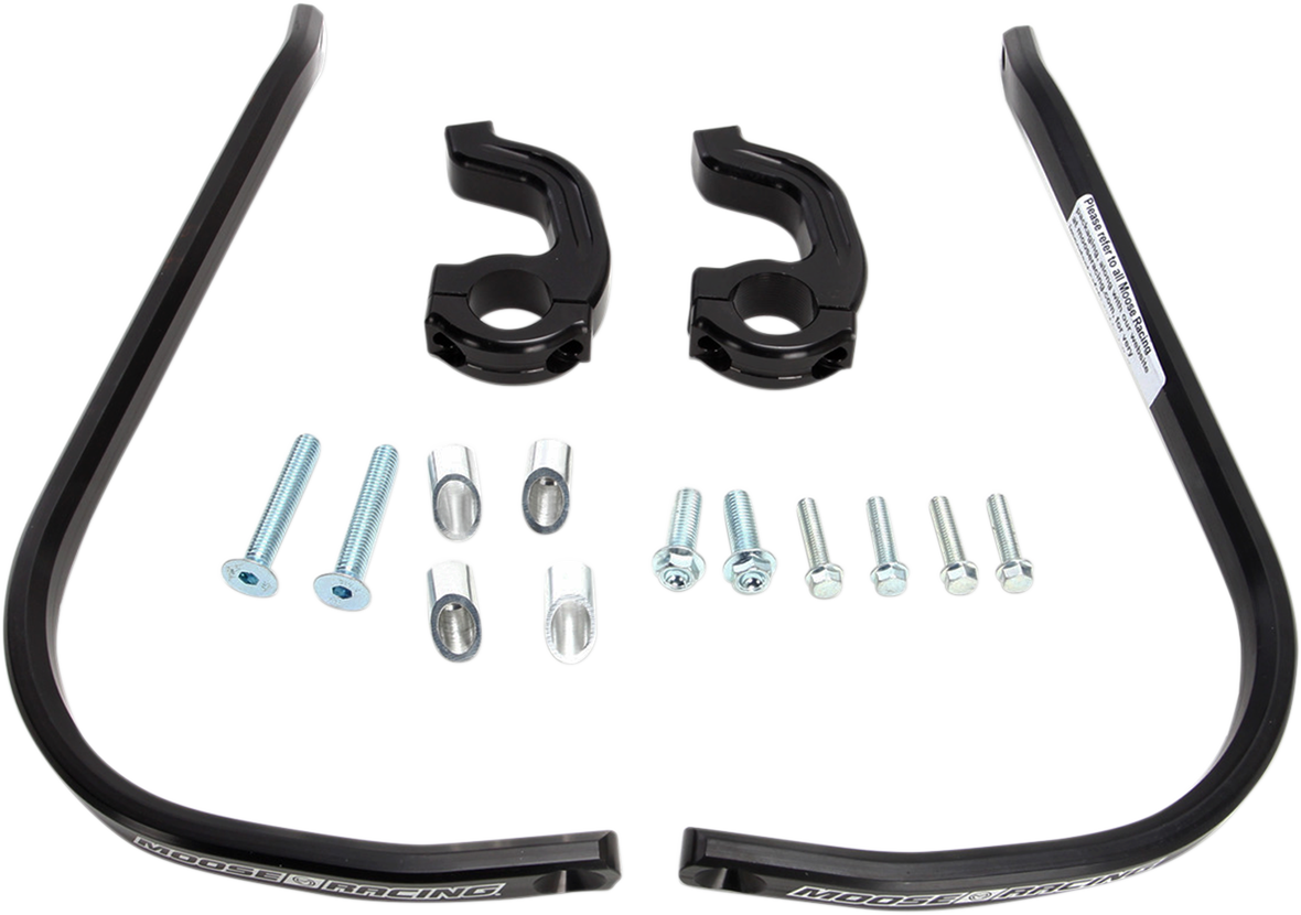 Guardamanos MOOSE RACING - Contour - 1-1/8" - Negro 50-5214B