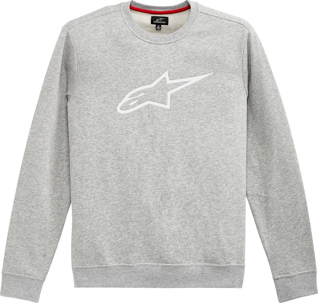 Polar ALPINESTARS Ageless Crew - Gris jaspeado/Blanco - 2XL 12125132211262X