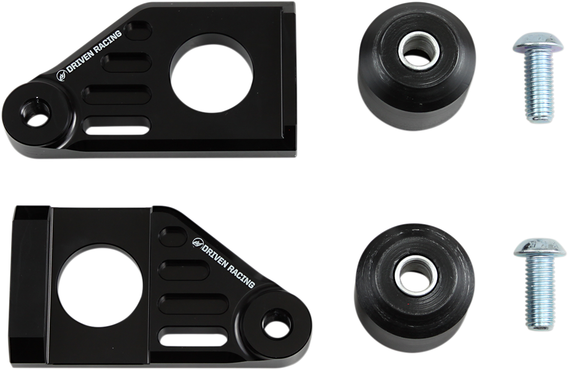 Deslizadores de bloque de eje DRIVEN RACING - Suzuki - Negro DRAX-119-BK