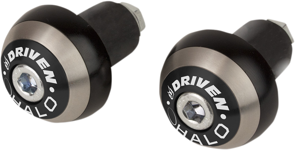 Extremo de manillar DRIVEN RACING - Halo - Negro DHBEW-BK