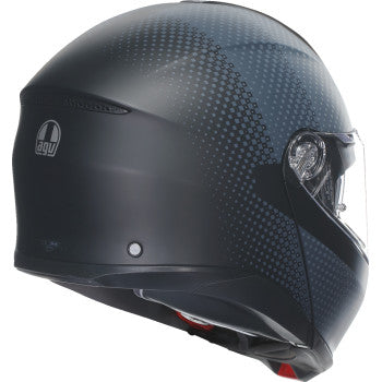 AGV Tourmodular Motorcycle Helmet - Textour - Matte Black/Gray - Small 211251F2OY100S