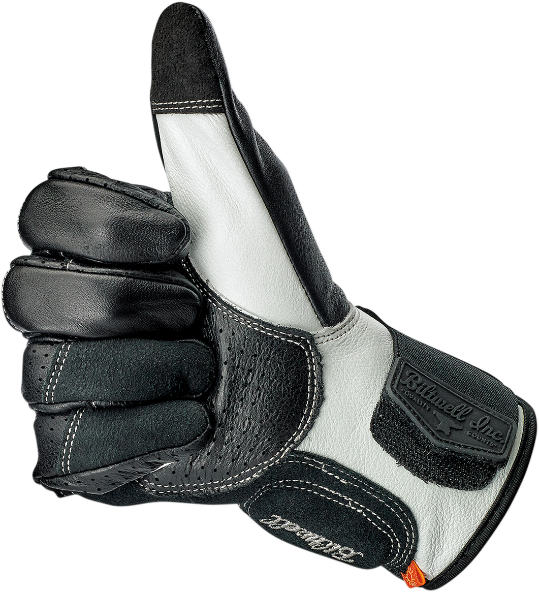 Guantes BILTWELL Borrego - Negro/Cemento - 2XL 1506-0104-306