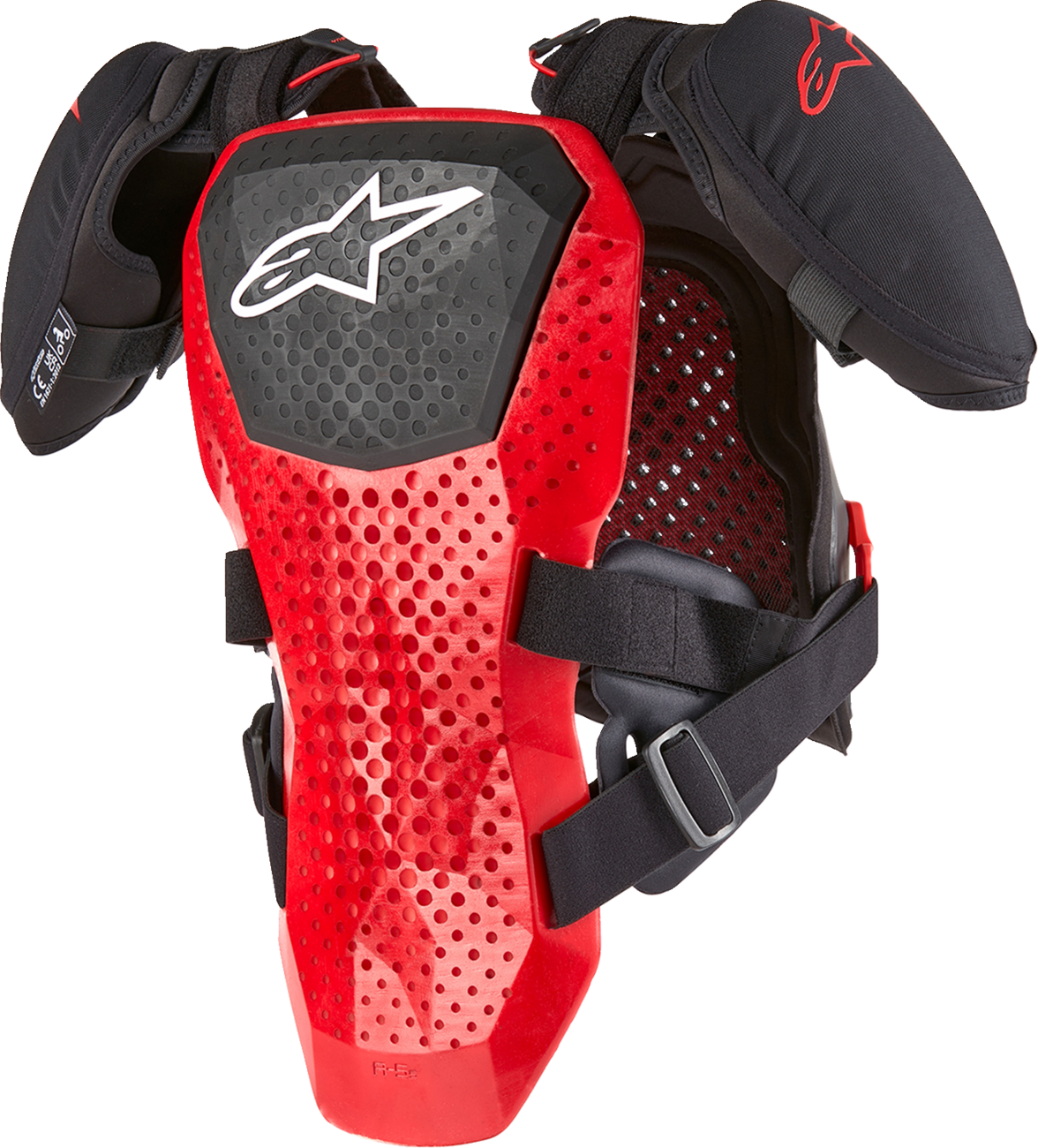Protector de pecho ALPINESTARS Youth A5 S v2 - Negro/Blanco/Rojo - S/M 6740224-123-S/M