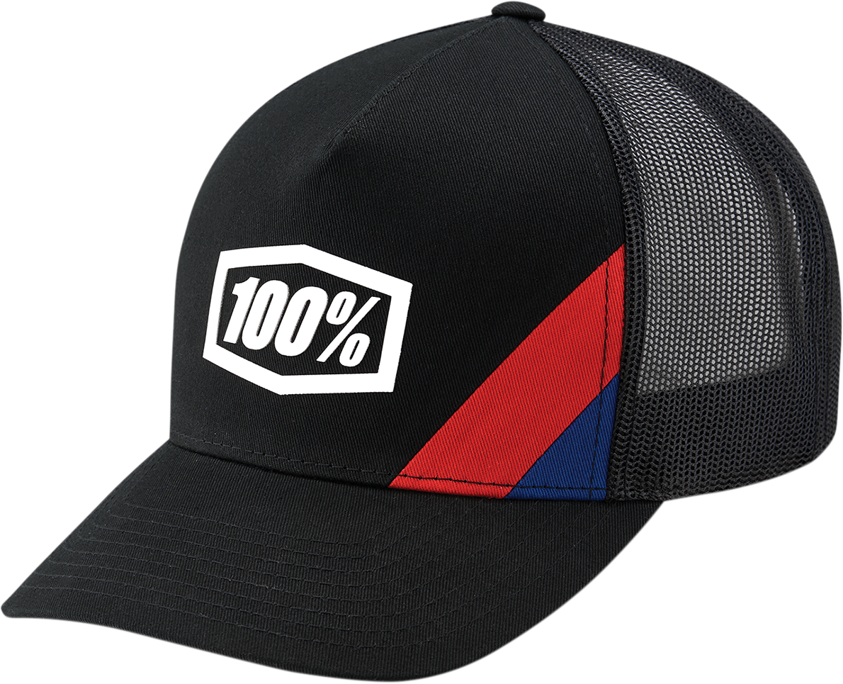 Gorra 100% Cornerstone X-Fit - ADK - Negra 20045-00000