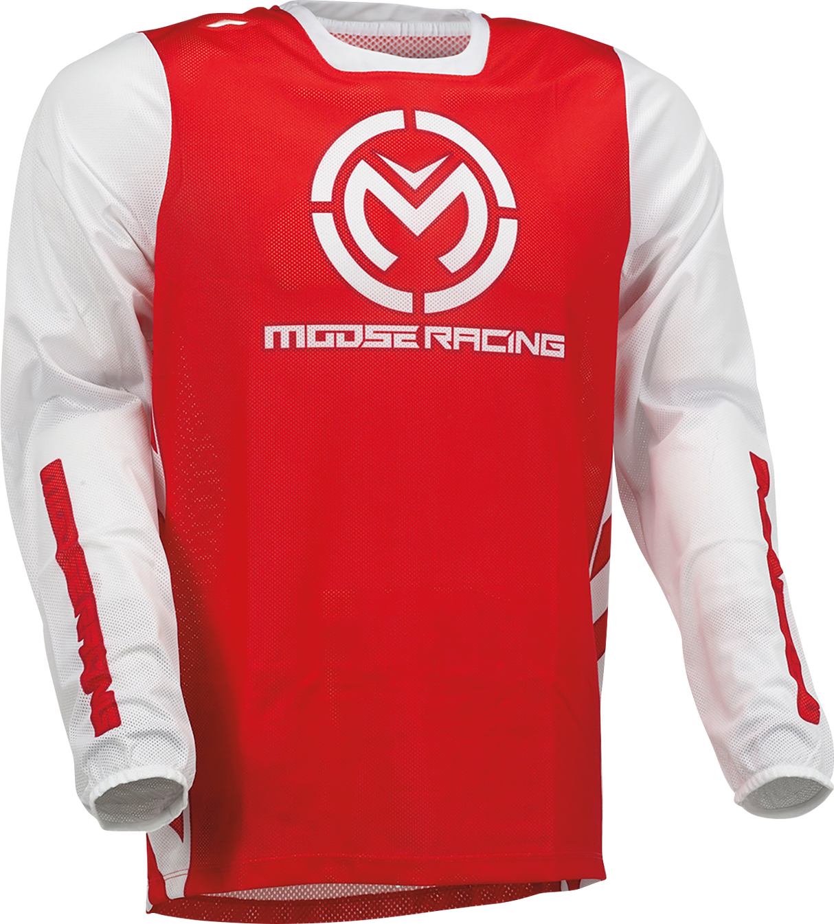 Camiseta MOOSE RACING Sahara - Roja/Blanca - Mediana 2910-7427