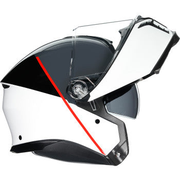 Casco de moto AGV Tourmodular - Balance - Blanco/Gris/Rojo - XL 211251F2OY00215