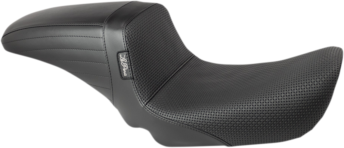 Asiento LE PERA Kickflip - Tejido de cesta - Negro - FXD '04-'05 LF-591BW