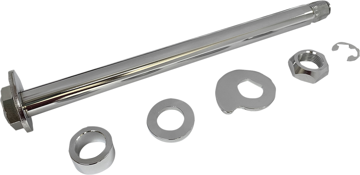 Kit de eje trasero DRAG SPECIALTIES - Cromado - FLT W16-0351 '09-'13