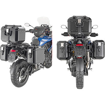 Soporte para maletas laterales GIVI - Herrajes para maletas laterales - Negro PLO6422MK