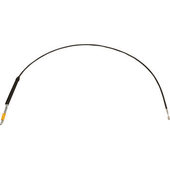 LA CHOPPERS Clutch Cable - 18" - 20" Ape Hanger Handlebars - Black Vinyl Glide 2023-2024 LA-8059C19B