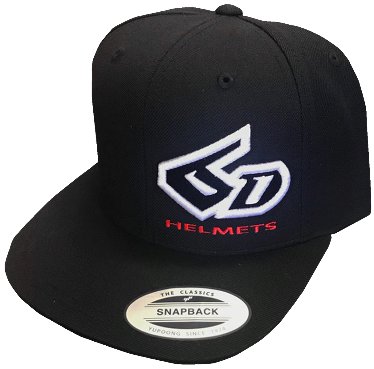 Gorra clásica con logo 6D, color negro, talla única 52-3300