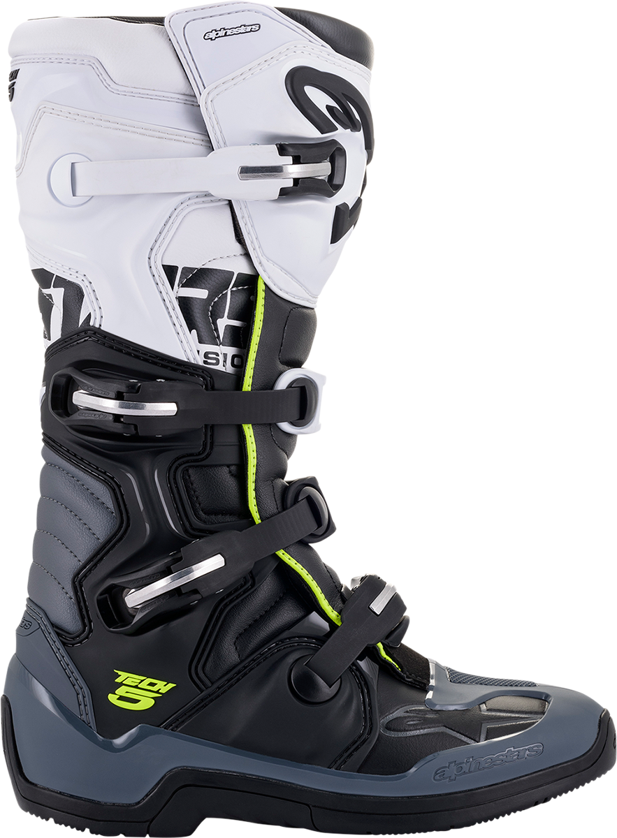 Botas ALPINESTARS Tech 5 - Negro/Blanco - Talla 9 de EE. UU. 2015015-102-9