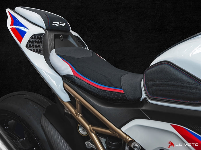 Funda para asiento delantero Luimoto, edición Technik (asiento estándar OEM) para BMW S1000RR 2019-2024