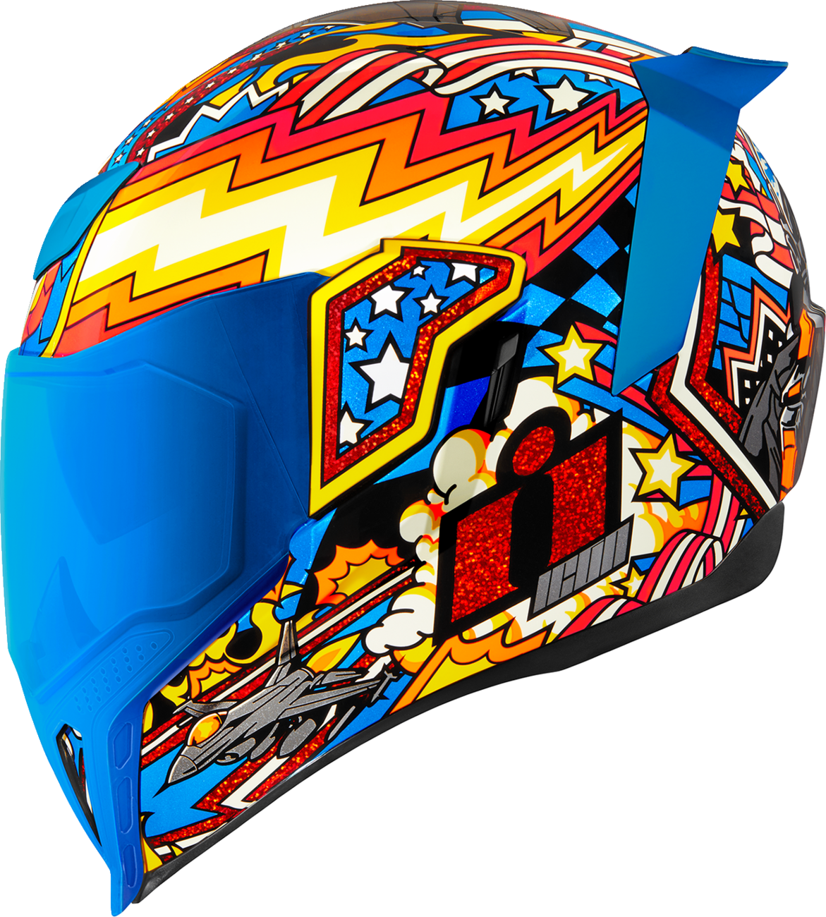 Casco ICON Airflite™ - Flyboy - Azul - 2XL 0101-16015