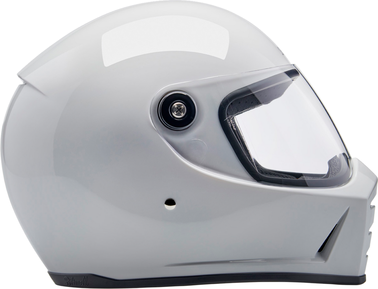 Casco BILTWELL Lane Splitter - Blanco brillante - Mediano 1004-104-503